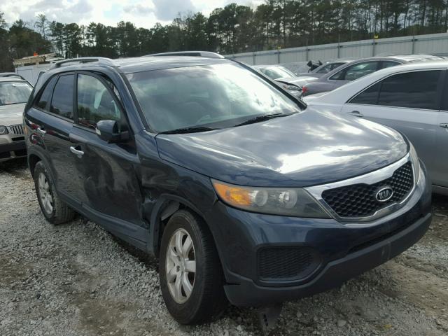 5XYKT4A27BG117157 - 2011 KIA SORENTO BA BLUE photo 1