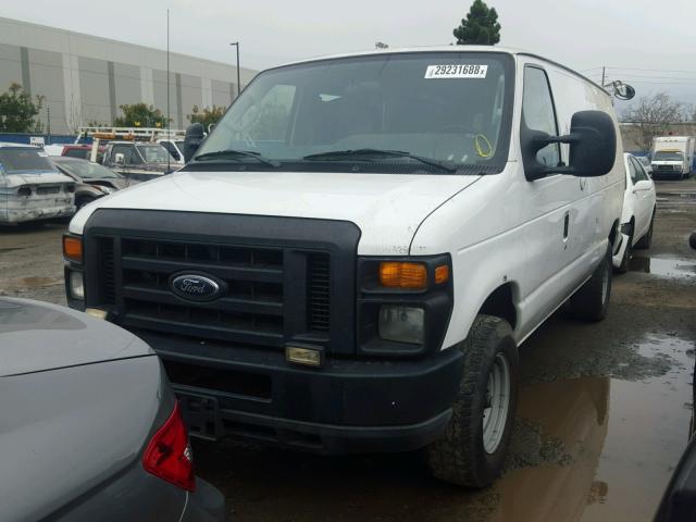 1FTNE2EL7BDA10154 - 2011 FORD ECONOLINE WHITE photo 2