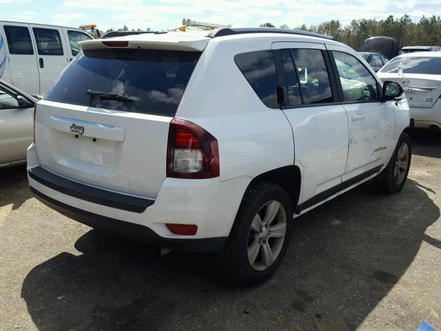 1C4NJCBA1GD621549 - 2016 JEEP COMPASS SP WHITE photo 4