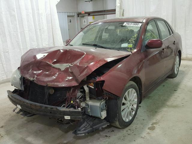 JF1GE6B65AH507795 - 2010 SUBARU IMPREZA 2. RED photo 2