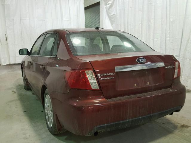 JF1GE6B65AH507795 - 2010 SUBARU IMPREZA 2. RED photo 3