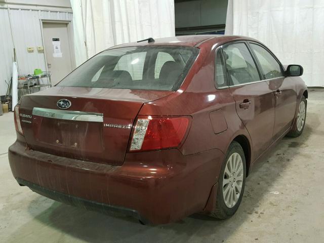 JF1GE6B65AH507795 - 2010 SUBARU IMPREZA 2. RED photo 4