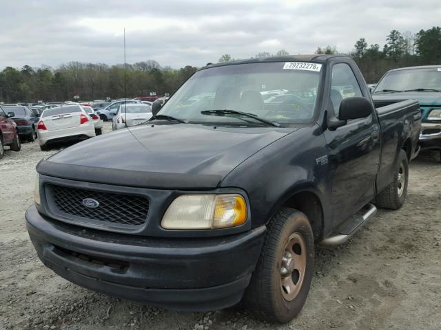 1FTZF1728WNB95876 - 1998 FORD F150 BLACK photo 2