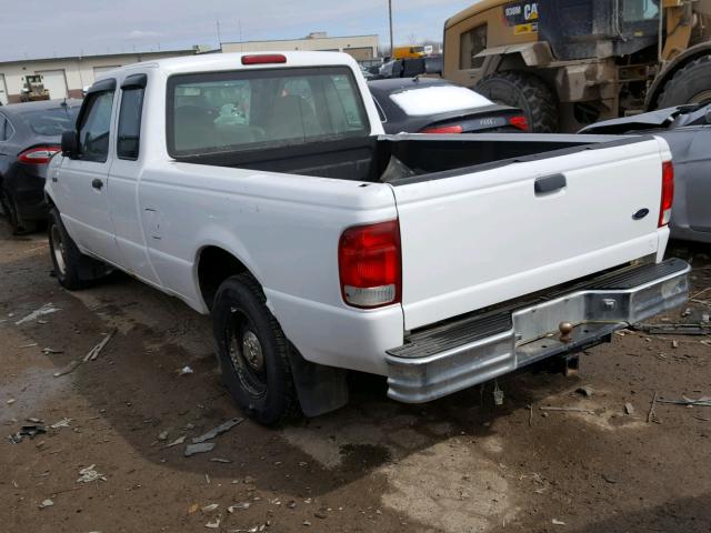 1FTYR14VXYTB09113 - 2000 FORD RANGER SUP WHITE photo 3