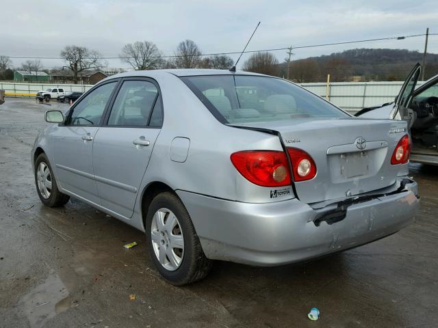 2T1BR30E76C639325 - 2006 TOYOTA COROLLA CE SILVER photo 3