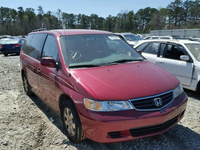 5FNRL189X3B008460 - 2003 HONDA ODYSSEY EX BURGUNDY photo 1