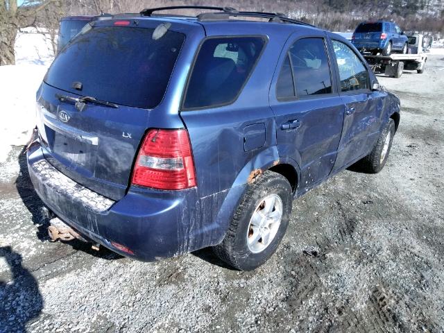 KNDJC736075751925 - 2007 KIA SORENTO EX BLUE photo 4