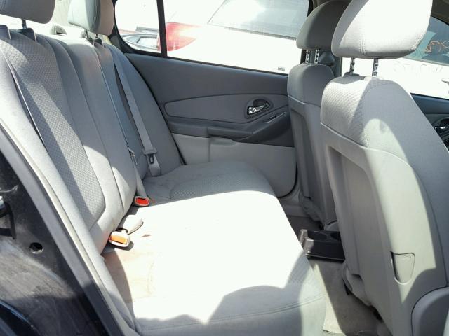 1G1ZS51F86F154147 - 2006 CHEVROLET MALIBU LS 黑色 照片 6