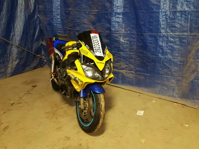 JH2PC35111M202064 - 2001 HONDA CBR600 F4 YELLOW photo 1