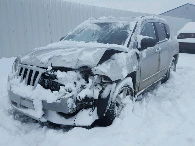 1J4NF4FB5AD505539 - 2010 JEEP COMPASS SP SILVER photo 2