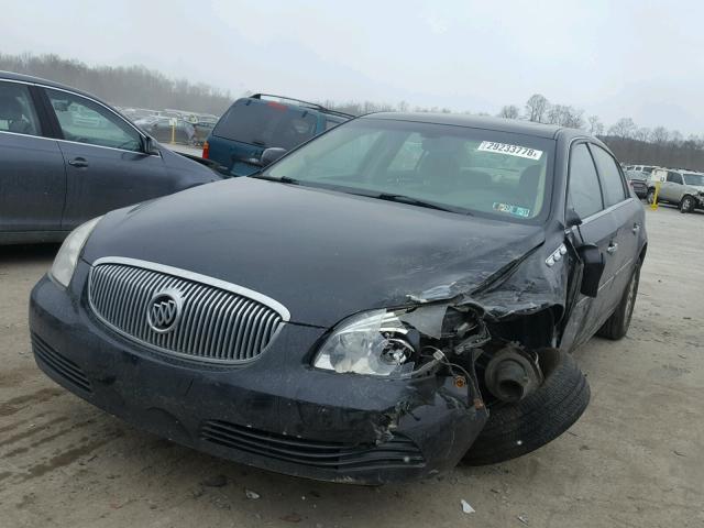 1G4HP57248U129300 - 2008 BUICK LUCERNE CX BLACK photo 2