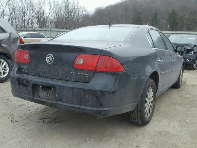 1G4HP57248U129300 - 2008 BUICK LUCERNE CX BLACK photo 4