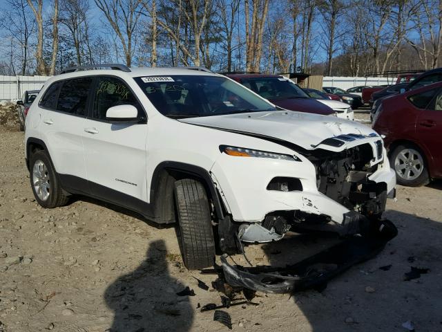 1C4PJMDB0FW763883 - 2015 JEEP CHEROKEE L WHITE photo 1