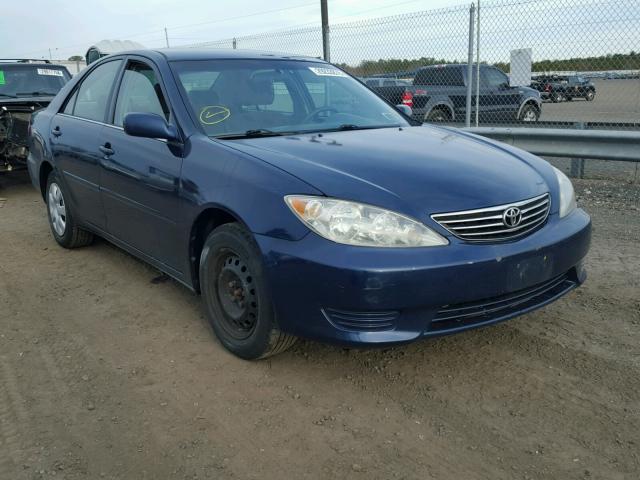 4T1BE32K25U103524 - 2005 TOYOTA CAMRY LE BLUE photo 1