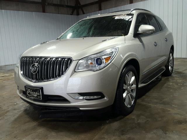 5GAKVCKD3EJ110006 - 2014 BUICK ENCLAVE BEIGE photo 2