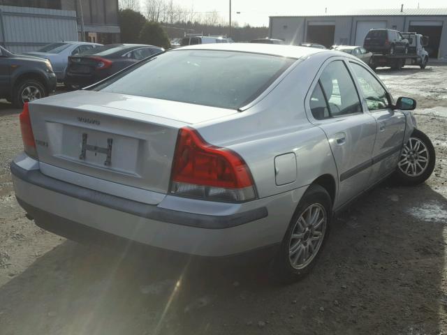 YV1RS64A842420794 - 2004 VOLVO S60 SILVER photo 4