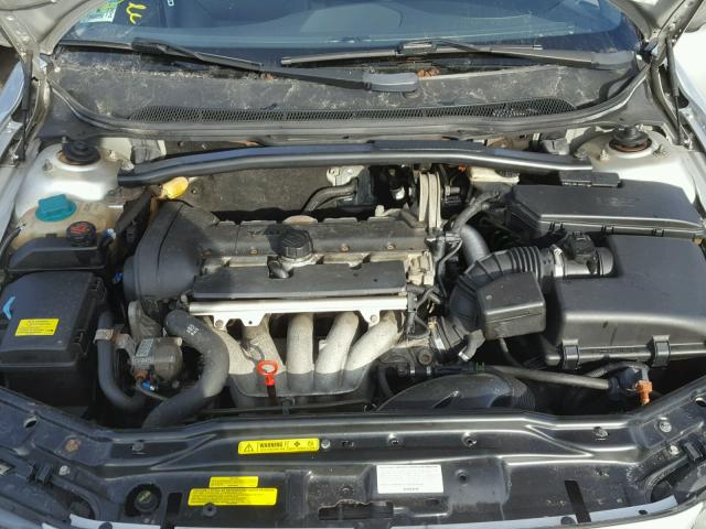 YV1RS64A842420794 - 2004 VOLVO S60 SILVER photo 7
