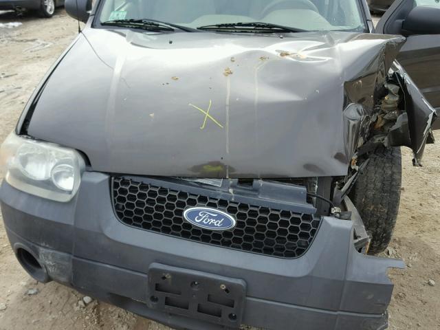 1FMCU93157KB43627 - 2007 FORD ESCAPE XLT GRAY photo 7