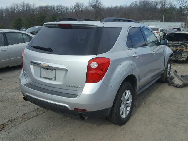 2GNFLGE39F6399592 - 2015 CHEVROLET EQUINOX LT SILVER photo 4