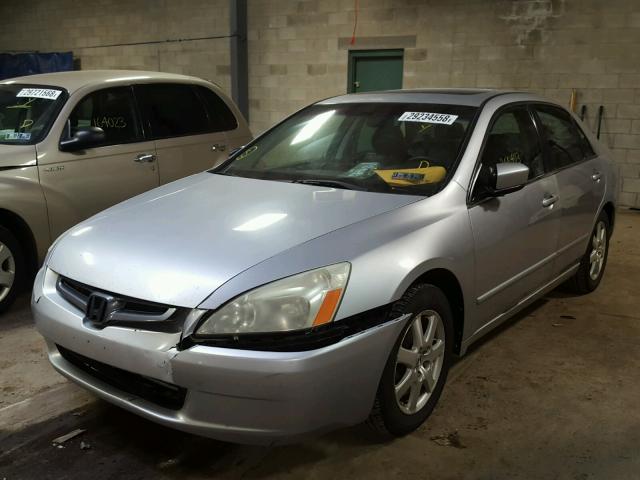 1HGCM66525A079312 - 2005 HONDA ACCORD EX SILVER photo 2