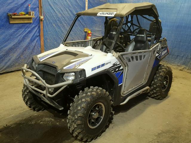 4XAVH76A9BB081019 - 2011 POLARIS RANGER RZR WHITE photo 2