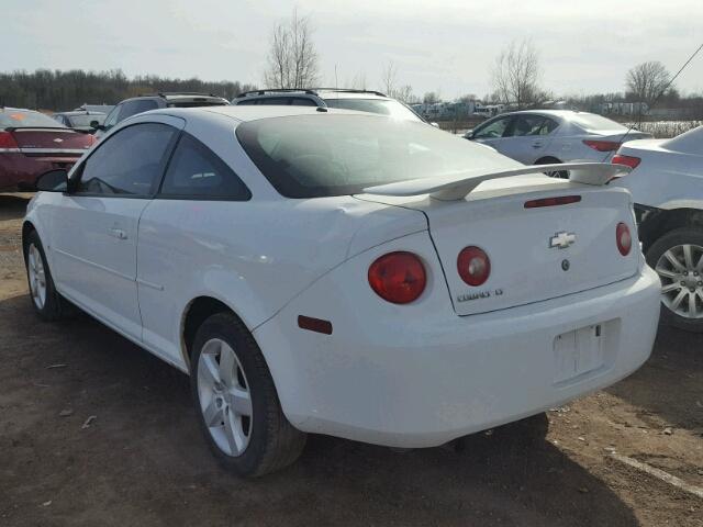 1G1AL15F777325267 - 2007 CHEVROLET COBALT LT WHITE photo 3