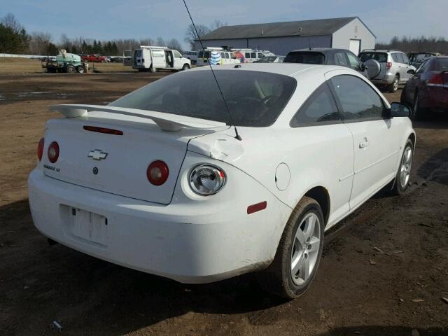 1G1AL15F777325267 - 2007 CHEVROLET COBALT LT WHITE photo 4