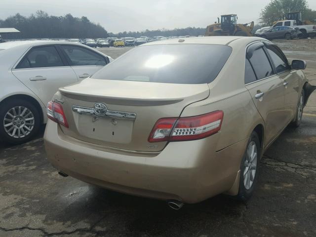 4T1BK3EK7BU119038 - 2011 TOYOTA CAMRY SE TAN photo 4