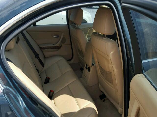 WBAVB33586KS32882 - 2006 BMW 330 GREEN photo 6
