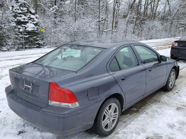 YV1RS592592734387 - 2009 VOLVO S60 2.5T GRAY photo 4