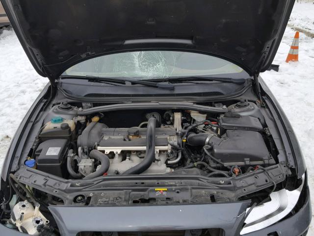 YV1RS592592734387 - 2009 VOLVO S60 2.5T GRAY photo 7