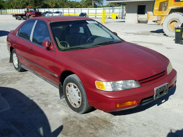 1HGCD5637SA063580 - 1995 HONDA ACCORD LX GREEN photo 1