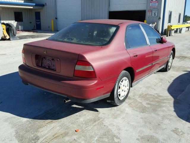 1HGCD5637SA063580 - 1995 HONDA ACCORD LX GREEN photo 4