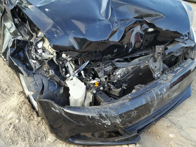 3VW2K7AJ1CM340307 - 2012 VOLKSWAGEN JETTA BASE Սև լուսանկար 9