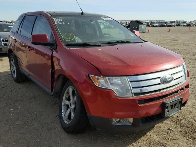 2FMDK39C27BB66471 - 2007 FORD EDGE SEL P RED photo 1