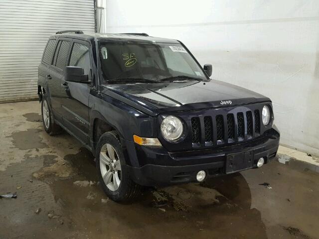 1J4NF2GB0BD111418 - 2011 JEEP PATRIOT BLUE photo 1