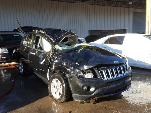 1C4NJCBA7FD226273 - 2015 JEEP COMPASS SP BLACK photo 1