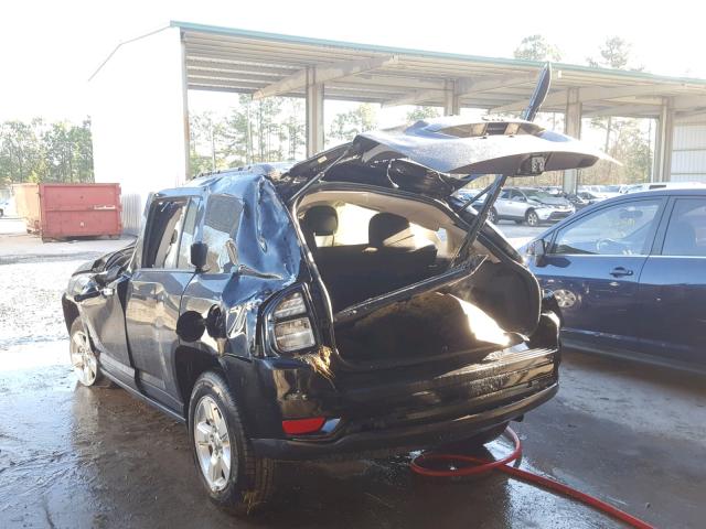 1C4NJCBA7FD226273 - 2015 JEEP COMPASS SP BLACK photo 3