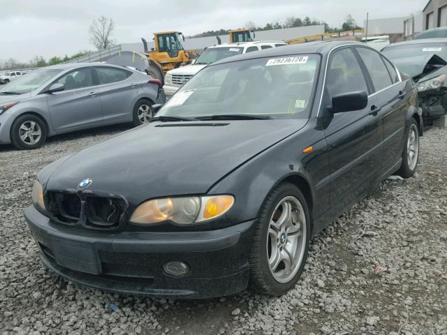 WBAEV53422KM22200 - 2002 BMW 330 I BLACK photo 2