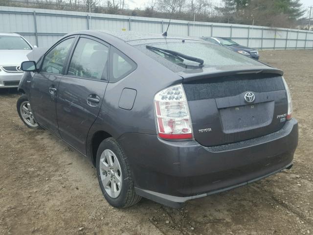 JTDKB20U693488657 - 2009 TOYOTA PRIUS GRAY photo 3