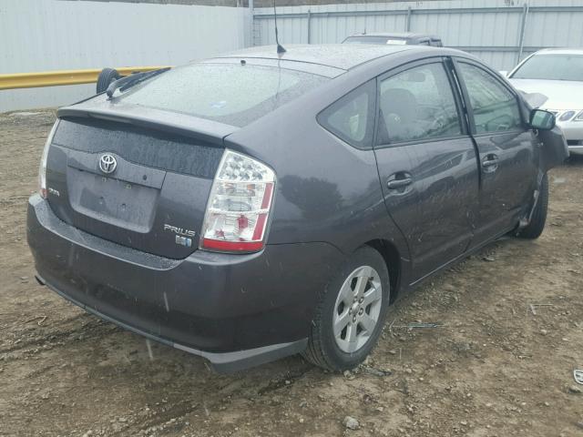 JTDKB20U693488657 - 2009 TOYOTA PRIUS GRAY photo 4