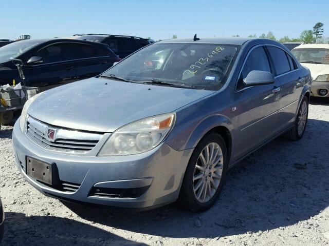 1G8ZV57768F127900 - 2008 SATURN AURA XR SILVER photo 2