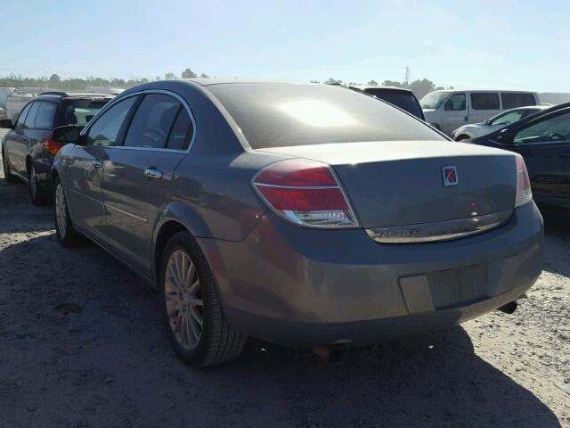 1G8ZV57768F127900 - 2008 SATURN AURA XR SILVER photo 3