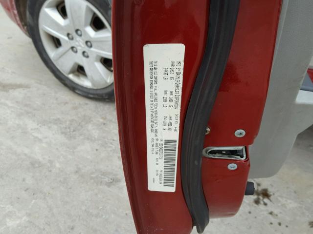 1B3HB48B27D517718 - 2007 DODGE CALIBER SX RED photo 10