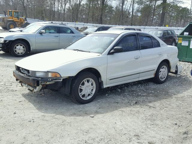 4A3AA46G03E043335 - 2003 MITSUBISHI GALANT ES WHITE photo 2