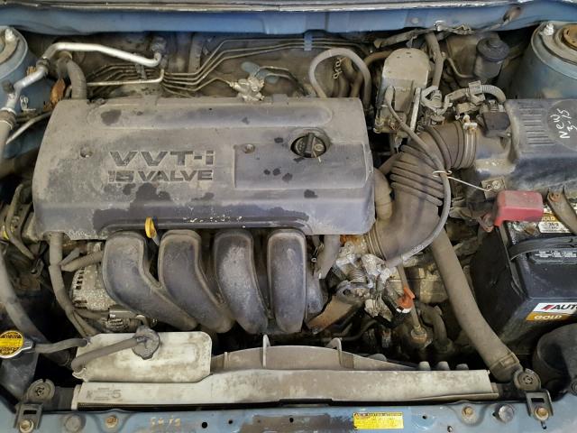 2T1LR30E36C553224 - 2006 TOYOTA COROLLA MA BLUE photo 7