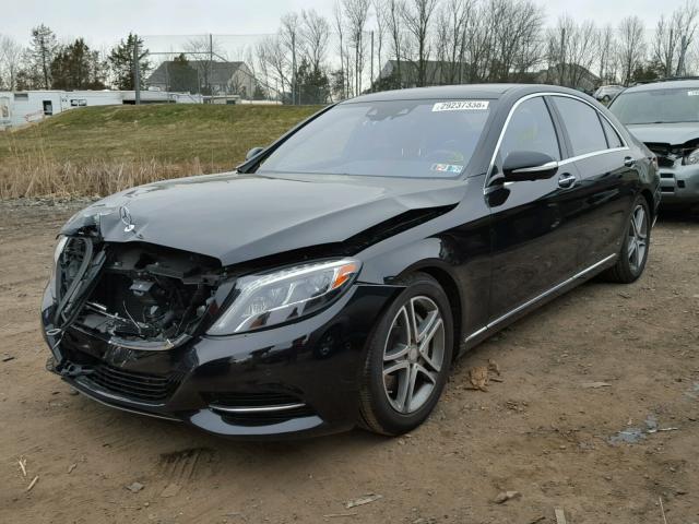 WDDUG8FB5GA228560 - 2016 MERCEDES-BENZ S 550 4MAT BLACK photo 2