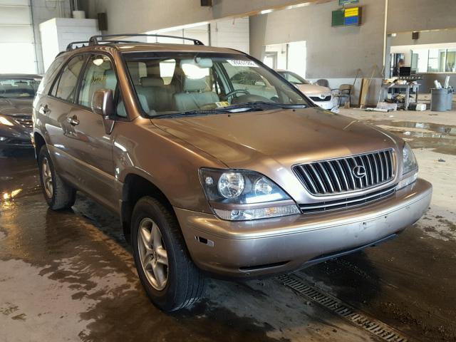 JT6HF10U1X0050529 - 1999 LEXUS RX 300 BROWN photo 1