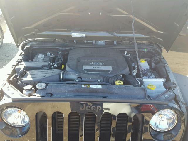 1C4AJWAG7GL149708 - 2016 JEEP WRANGLER S GREEN photo 7