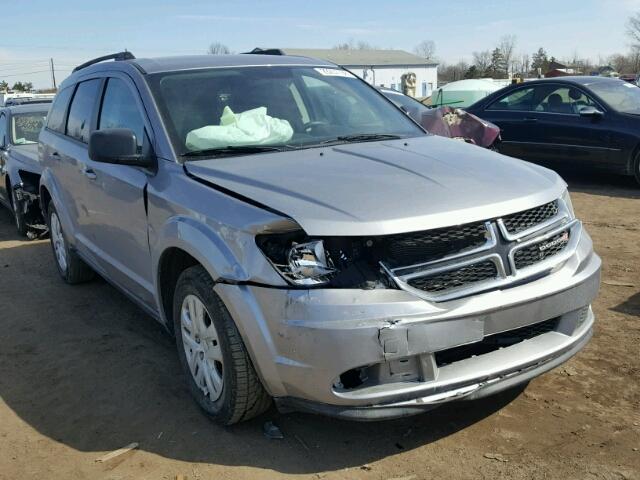 3C4PDCAB4GT143681 - 2016 DODGE JOURNEY SE SILVER photo 1